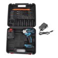 thumbnail image 2 of High Torsion 300W Impact Wrench, Lithium Battery Rechargeable Electric Power Tool for Carpentry Repair, 2 of 8