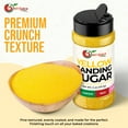 thumbnail image 3 of NY SPICE SHOP Yellow Sanding Sugar - 04 Ounce - Sanding Yellow Sugar - Sanding Sugar Yellow - Yellow Sanding Sugar for Baking - Colored Sugars for Cookie Decorating, 3 of 7