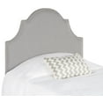 thumbnail image 2 of SAFAVIEH Hallmar Classic Elegant Upholstered Headboard, Twin, Arctic Grey, 2 of 5