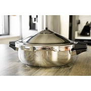 Kuhn Rikon Duromatic Stainless Steel Family Style Braiser Pressure Cooker, 5 Qt