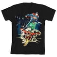 thumbnail image 4 of Group Art Justice League Toddler Boy's Black T-Shirt-2T, 4 of 7