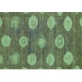 thumbnail image 1 of Ahgly Company Indoor Rectangle Abstract Turquoise Blue Modern Area Rugs, 2' x 3', 1 of 4