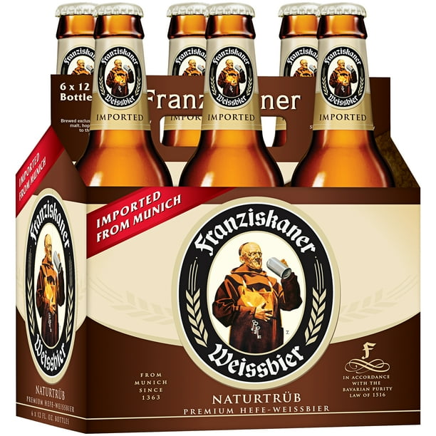 Franziskaner Hefeweizen, 6 Pack 12 fl. oz. Bottles, 5 ABV Walmart