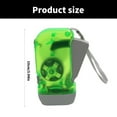 thumbnail image 5 of BQBQERT Not Battery Flashlight Handpress Emergencies Torch Light for Camping, Hand Crank Flashlight 3 LED Light Hand Press Torch, 5 of 8