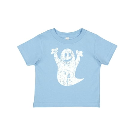 

Inktastic Halloween Cute White Grunge Ghost Gift Baby Boy or Baby Girl T-Shirt
