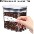 thumbnail image 2 of 1000 Pcs Blank Removable Freezer Labels Water Oil Resistant for Food Containers Jars Pantry Organization (Each Measures 1” x 2”), 2 of 6