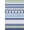 Blue, Pattern 1, variant on ODIKA 3'x5' Multi Striped Poppy Washable Design Area Rug Vibrant Geometric Pattern with Colorful Stripes Non-Slip, Flatweave, Easy Care for Hallway, Laundry Room
