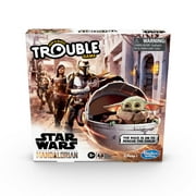Trouble: Star Wars The Mandalorian Edition, Family Party Board Game for Kids and Adults