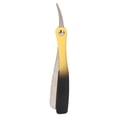 thumbnail image 2 of Recortadora de pelo recta, cortadora de borde recto Manual con gradiente plegable, cuchilla para cejas plateada, 2 of 5