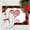 White3, variant on Herrklp Christmas, Christmas Series New Year Placemats Living Room Western Tableware Insulation Mats Restaurant Mood Layout Table Mats Linen Printed Insulation Mats Western