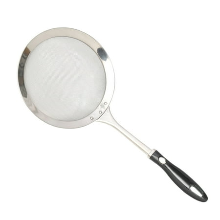 

Stainless Steel Mesh Strainer Handle Flour Powder Colander Kitchen Strainer for Baking Cooking (14cm)