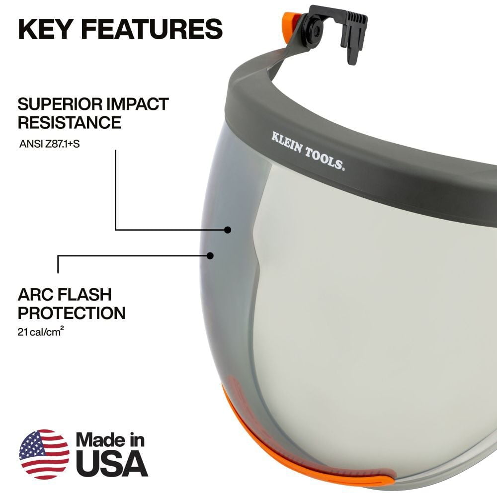 Klein Tools Full Brim Arc Flash Face Shield