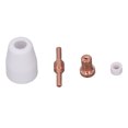 thumbnail image 4 of 110Pcs Plasma Cutter Consumables Ceramic Shield Cup Electrode Nozzle Gas Ring Set for Cut40 50, 4 of 7