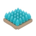 thumbnail image 3 of Vickerman C7 Ceramic LED Teal Bulb  Nickel Base, 120V .6 Watts , 3 diodes, 25 Bulbs per Pack, 3 of 4