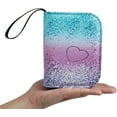 thumbnail image 2 of 1 Pocket Trading Card Binder for 80 Cards, Rainbow Pattern, 2 of 5