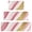Pink Marble Pattern, variant on Pink Marble Pattern Kitchen Rugs Set Of 3, Crystal Velvet Kitchen Runner Rugs with Non Slip Backing, Thick Sponge Padded Gifts for Kitchen Entryway Laundry, Housewarming Christmas