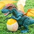 thumbnail image 1 of Fiudx Ofertas Flash Del Día Juguete Eléctrico Inteligente De La Iluminación Del Modelo Del Dinosaurio De La Luz Acústica Para Los Niños, 1 of 7