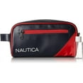 thumbnail image 6 of Nautica Men's Top Zip Travel Kit T etry Bag Organizer, red, One Size, 6 of 6