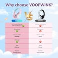 thumbnail image 3 of Auriculares Voopwink Woopvink KH3 con cable y micrófono para niños, 3 of 7