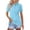 9# Light Blue, variant on Women's Polo Shirts Cotton Short Sleeve Shirt 3 Buttons Collared Shirts Summer Casual Wicking Golf Tops Fluorescent Green 2XL