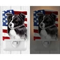 thumbnail image 2 of USA American Flag with Border Collie Ceramic Night Light, 2 of 2