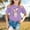 Purple, variant on Gzbliryd Happy Easter T Shirt Happy Bunny Eggs Plaid Printed T-Shirt Cute Easter Casual Short Sleeve Gift Tops for Little Girl Girls Summer Clothes (Pink,10-11 Years)