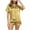 #2-Yellow, variant on PATLOLLAV 2025 Women Silk Satin Pajamas Set Two-Piece Sleepwear Loungewear Button-Down Sets