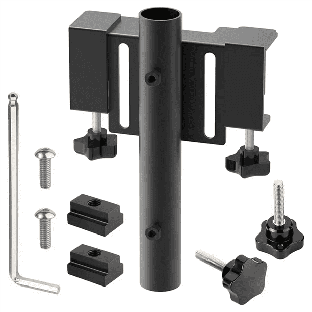 Truck Bed Flag Pole Mount for Pickup Truck with Bed Rail or Without Bed