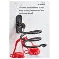 thumbnail image 5 of Soporte para Secador Pelo Montado en la Pared, Herramientas Cuidado Cabello Espiral, Estante Colgante, Organizador de Pelo, Almacenamiento Negro, 5 of 5