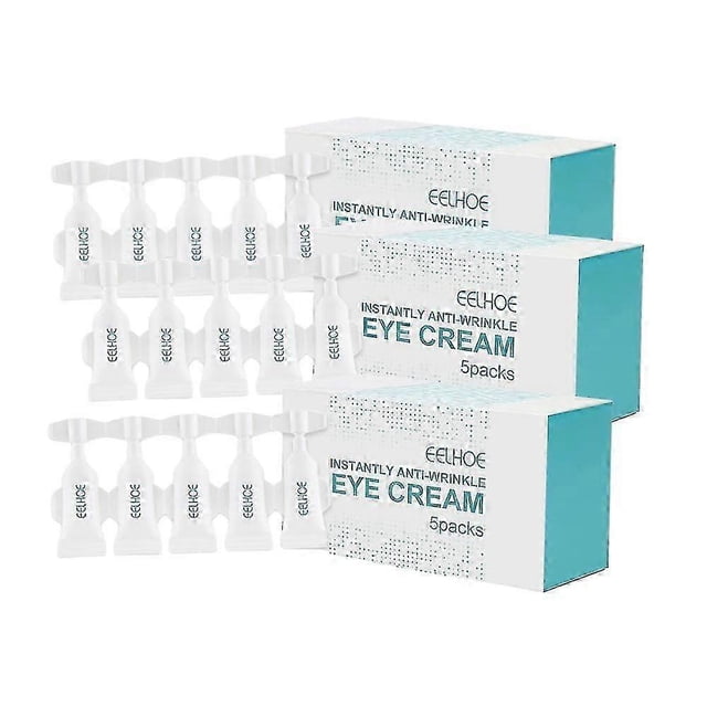 Crema para Ojos Yuxing Antiarrugas Instantánea que Atenúa las Ojeras y Antienvejecimiento 5 Piezas