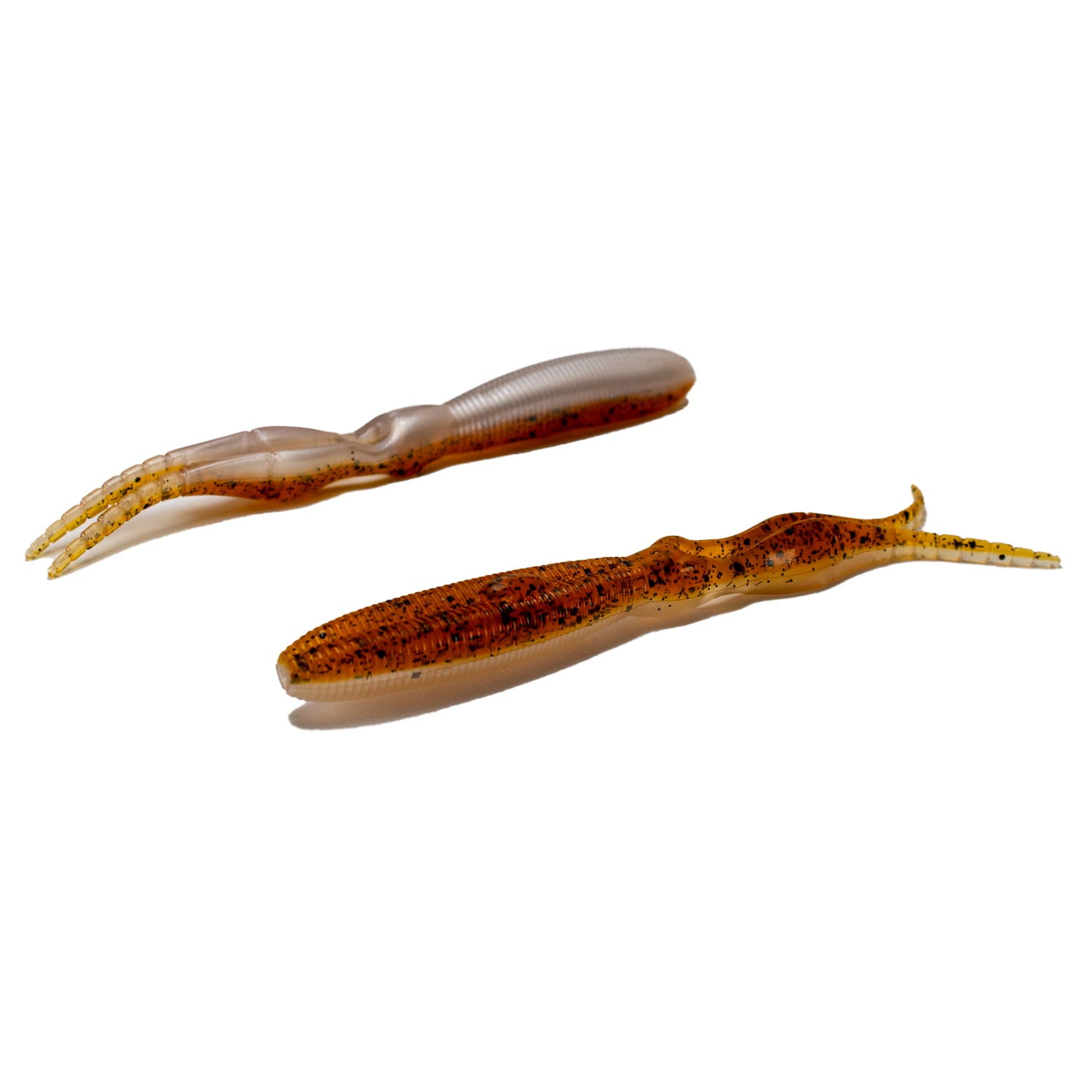 Realtree 5.5' Claw Worm - Motor Oil Pearl
