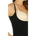 thumbnail image 7 of ToBeInStyle Women's Seamless Underbust Shaping Camisole w/Adjustable Straps - Black - M/L, 7 of 7