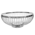 thumbnail image 7 of KAKOWELY 1Pack Fruit and Vegetable Basket Round Wire .2x10.2x4.7in for Living Room, 7 of 7