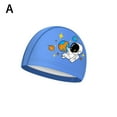 thumbnail image 1 of Childrens Swimming Cap Cute Printing PU Coating Swimming Female Protection Male Waterproof Cap, 1 of 8
