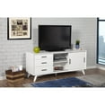 thumbnail image 2 of Alpine Furniture Flynn Large Wood TV Console in White, 2 of 8