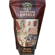 Espresso Royale Coffee, Verone Dark Roast 16 Ounce Bag, Coffee Beans, 1Lb Bag