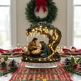 thumbnail image 5 of Yucurem Newborn Flat Christmas Scene Desktop Decoration, 2D Acrylic Tree of Life Ornament, Jesus Nativity Scene for Home Table Top Decor, 5 of 10