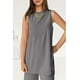 thumbnail image 5 of Lounge Set PRETTYGARDEN Pantalones anchos sin mangas de 2 piezas para mujer, 5 of 7