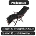 thumbnail image 2 of Lounge Chair Recliners Chair Cushions, Thicken 3” Beach Lounge Chair Cushions, Outdoor Patio Bench Cushions, 2 of 8