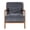 Gray + Corduroy+2, variant on LIANGKA Scandinavian Style Lounge Chair Ergonomic Curved Accent Chair with Lumbar Support for Living Room Decor Gray