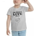 thumbnail image 3 of I'm Told I love Boxing Cute Toddler T Shirts for Boys Girls (Gray, 5/6T), 3 of 5