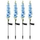 thumbnail image 1 of 4 Uds Delphinium luces solares de jardín IP65 impermeable al aire libre Solar Delphinium luz LED para decoración de Patio y regalo para la madre, 1 of 6
