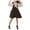 Black, variant on Fsqjgq Girls Outfits Trendy Girls Clothes Girls' Set Court Elegant Casual Korean Version Top With Vest Skirt Clothing Sets Kids Clothes Baby Girl Outfits Kids Sets Size 13