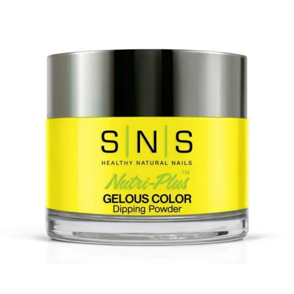 SNS Gelous Color Dip Powder 1oz - CS24 Radioactive Lemondrop