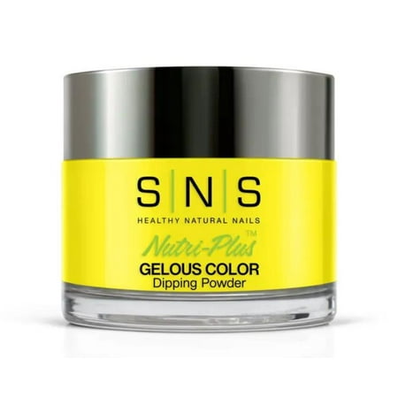 SNS Gelous Color Dip Powder 1oz - CS24 Radioactive Lemondrop