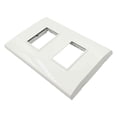 thumbnail image 2 of Placa Lugano 2 Modulos Blanco 12 Piezas Igoto PB1202-B-P12, 2 of 6