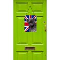 thumbnail image 2 of Carolines Treasures SC9823DS1216 Pug with English Union Jack British Flag Wall or Door Hanging Prints 12WX16H multicolor, 2 of 2