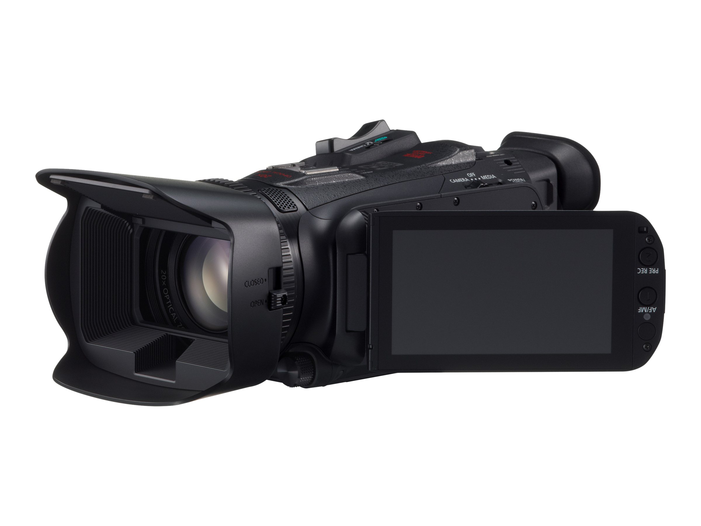 Canon XA25 - Camcorder - 1080p - 3.09 MP - 20x optical zoom - flash card - Wi-Fi - image 4 of 15