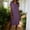🔥 Purple, variant on Sentmoon Linen Dress Women Crew Neck Short Sleeve Cute Dresses for Women Solid Color Loose Fit Summer Plus Size Maxi Dress Trendy Beach Day Essentials for Beach and Lounging White S