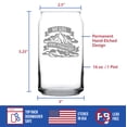 thumbnail image 4 of Bevvee Beer Can Pint Glass 16 oz She Will Move Mountains Empowering Gift for a Strong and Resilient Friend Beer Glasses, 4 of 4